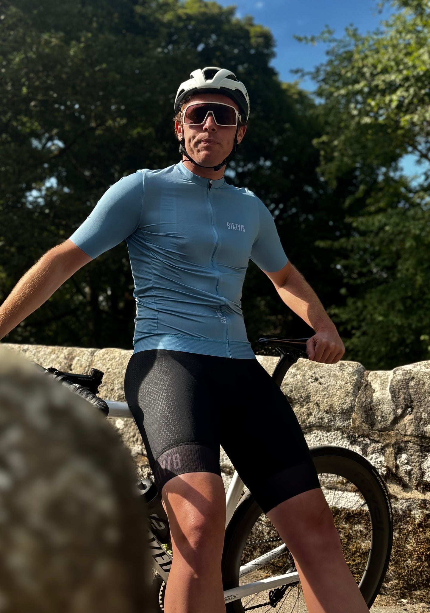 SIXTY/8 SHORT SLEEVE JERSEY - GLACIER BLUE