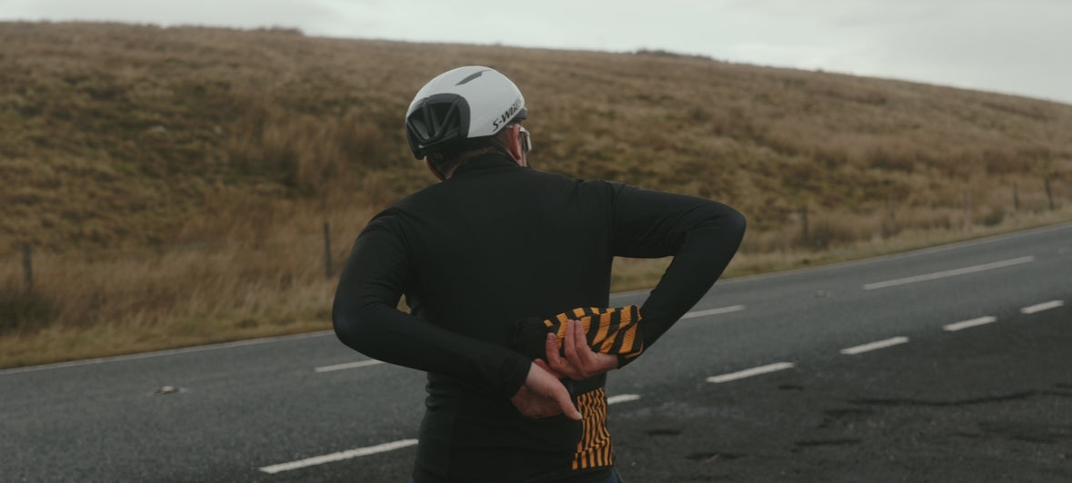 Darnbrook Long sleeve jersey- Black/Yellow