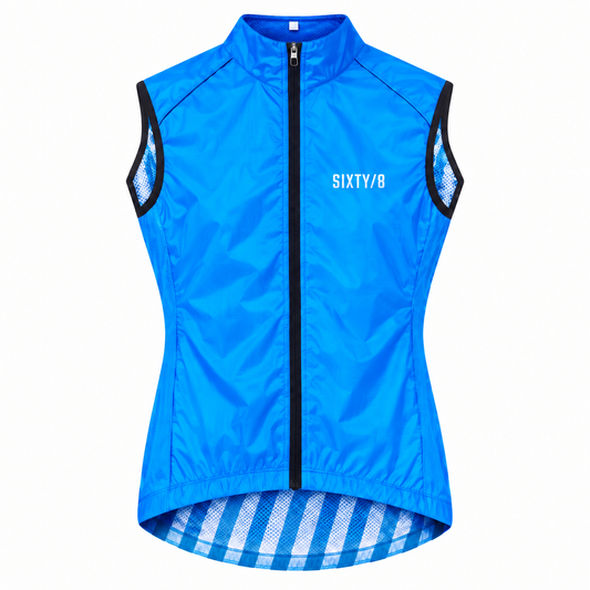 Men's CYCLING GILET GLACIER BLUE