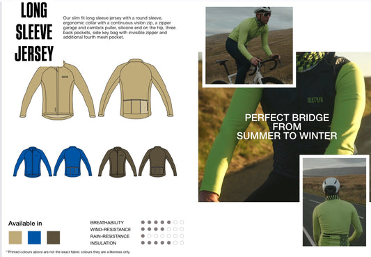 Pre order - SIXTY/8 WOMENS Darnbrook Long Sleeve Jersey -Olive