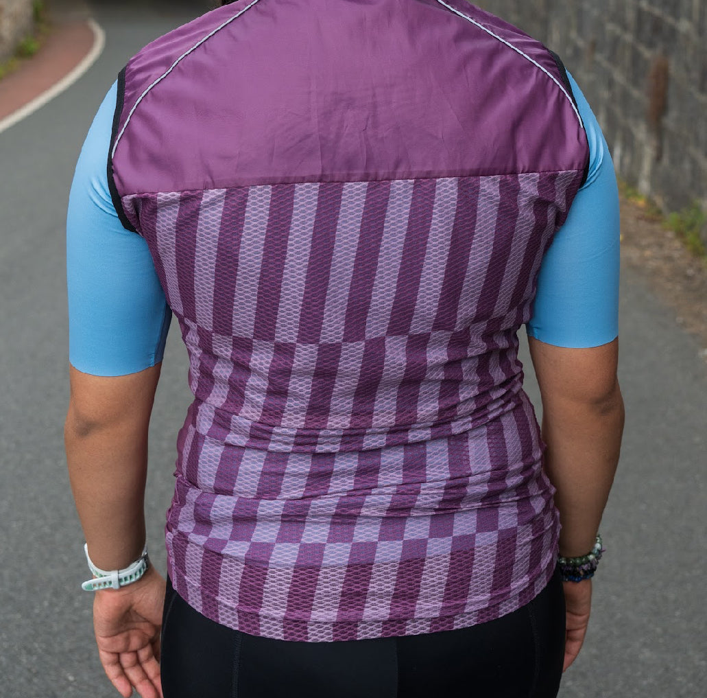 Barden Gilet- Claret