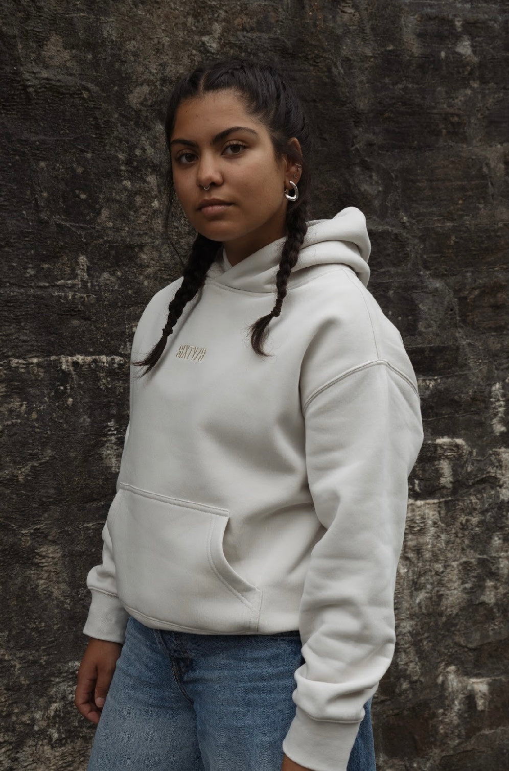 Ivory Podium Hoodie