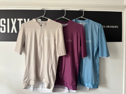 SIXTY/8 SHORT SLEEVE JERSEY - GLACIER BLUE