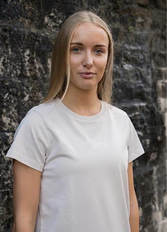 Sixty/8 Women’s Ivory Podium T-Shirt - order today - available in 2 weeks