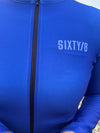 WOMen's LONG SLEEVE THERMAL CYCLING JERSEY – Azure Blue