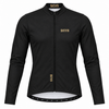 Men's LONG SLEEVE THERMAL CYCLING JERSEY – BLACK/YELLOW
