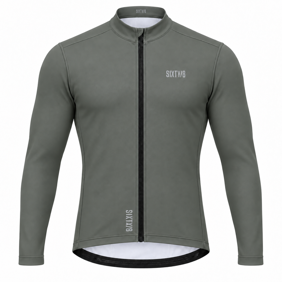 Men's LONG SLEEVE THERMAL CYCLING JERSEY – UTILITY OLIVE