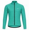 Men's THERMAL SOFTSHELL CYCLING JACKET – SPEARMINT/MOSS