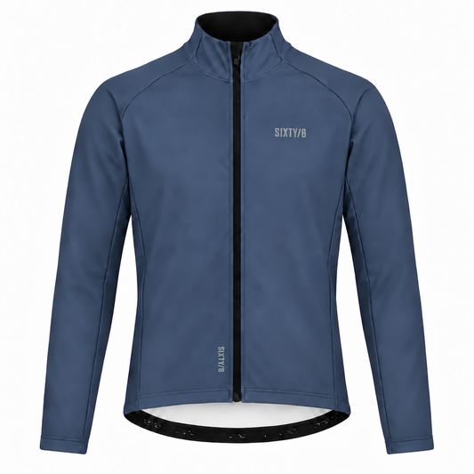 Women's THERMAL SOFTSHELL CYCLING JACKET – GUN METAL